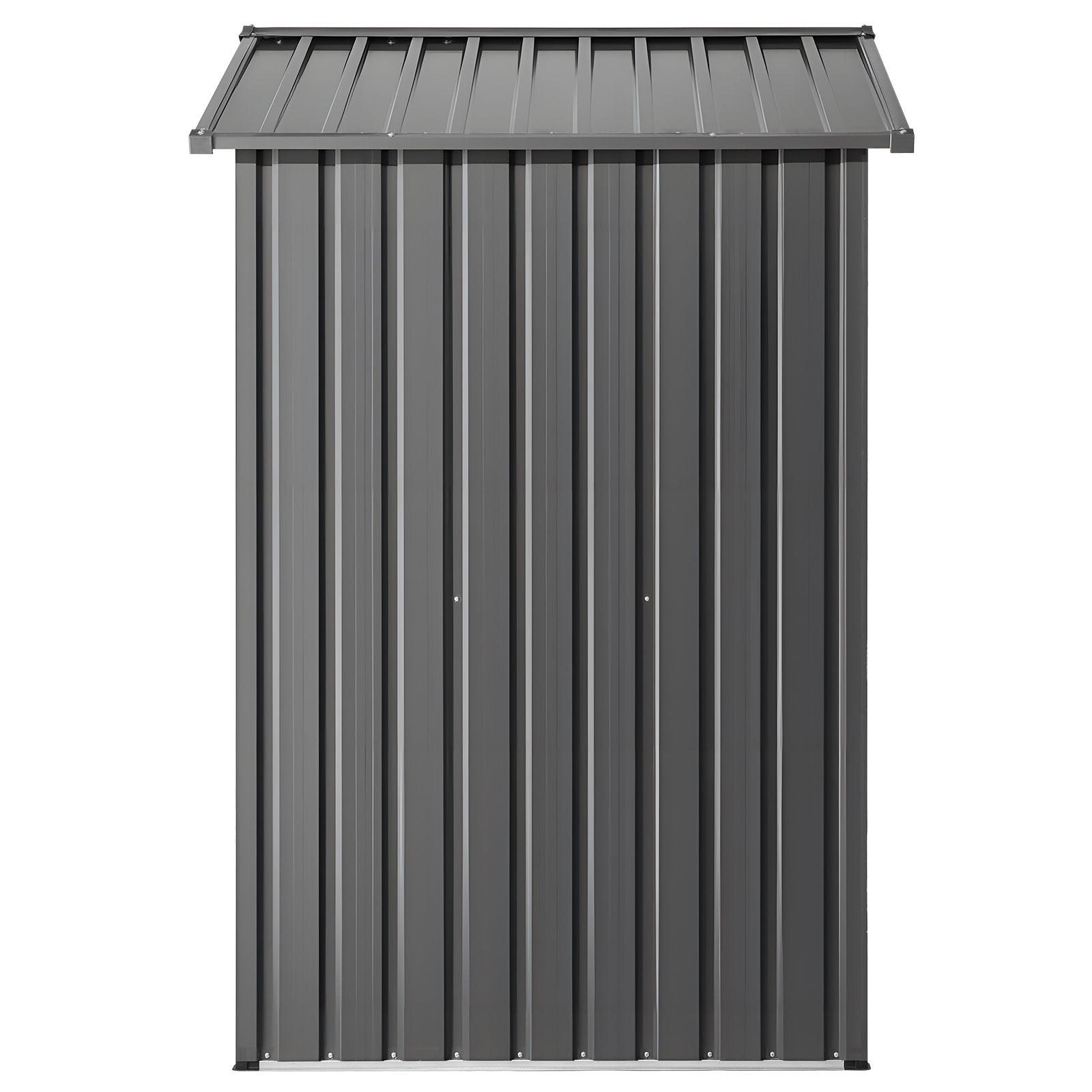 6 x 4 FT Metal Garden Shed, Outdoor Storage Shed with Lockable Doors &