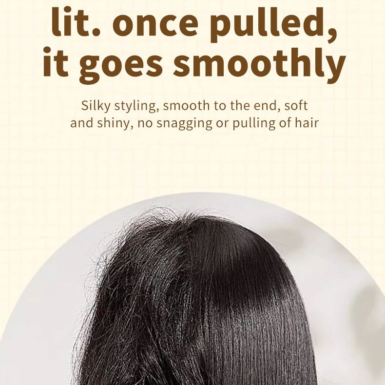 Professional Steam Hair Straightener Ceramic Tourmaline Ionic Flat
