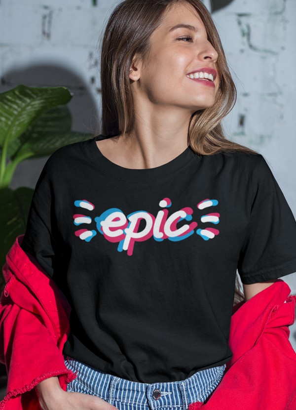 Scorpius Epic Women T-shirt featuring a stylish graphic design on a comfortable casual T-shirt for women.