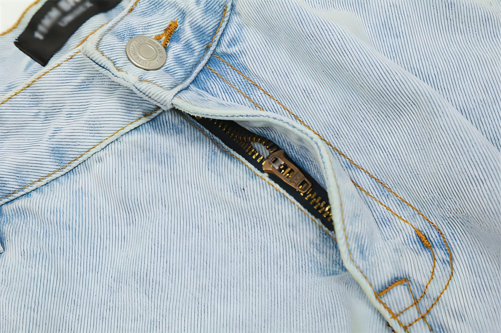 DenimDare™ Wash Light Color Cargo Jeans Men
