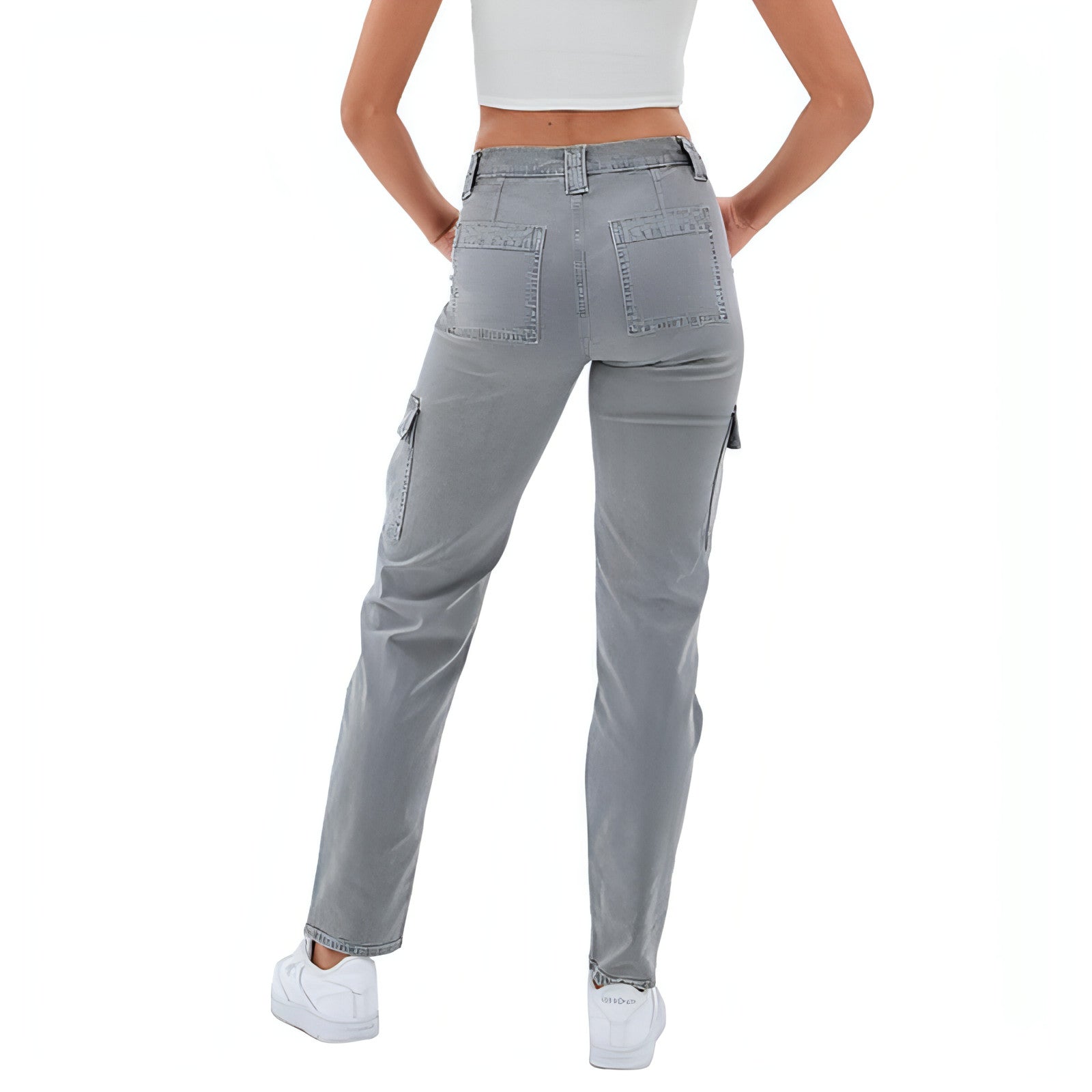 UrbanEase™ Multi-bag High Waist Washed