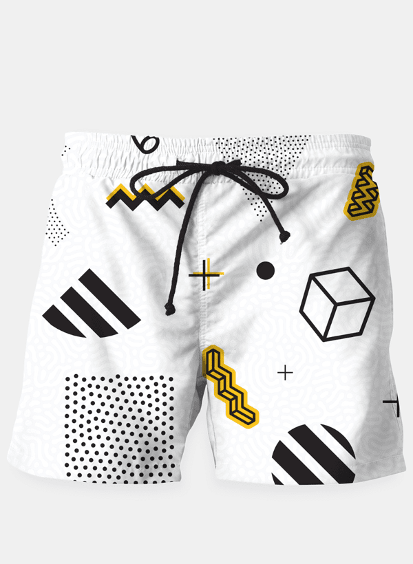 Geomertric Pattern 1 Shorts