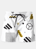 Geomertric Pattern 1 Shorts