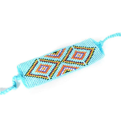 Geometric Beaded Cuff