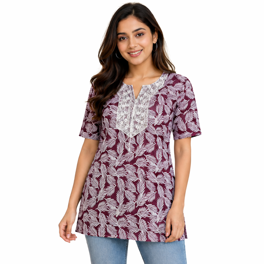 Trendy Ethnic Kurti Top