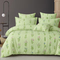 Super King Soft Cotton Bedsheet Green