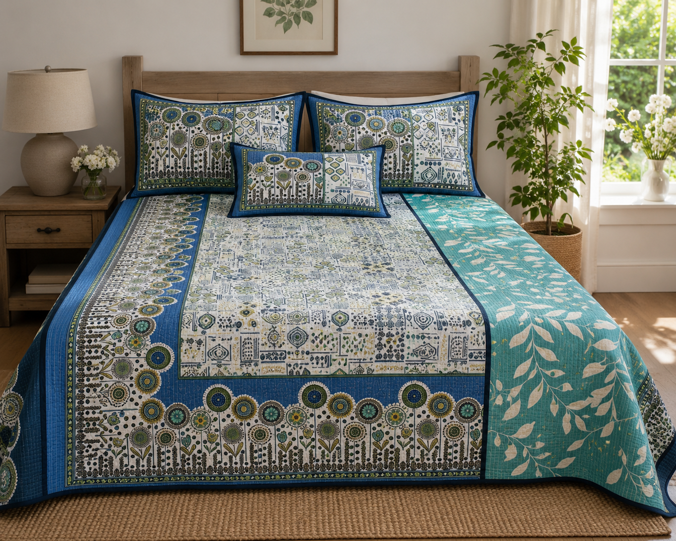 Soft Touch Queen Size Bedsheet Set