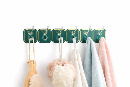 Wooden Wall Hook Rack for Entryway Decor