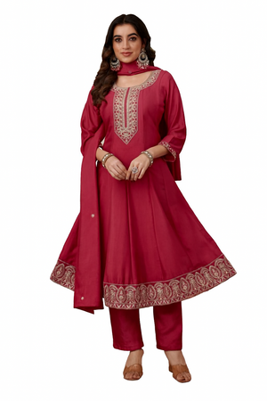 Traditional Indian Ethnic Wear Kurta Set for Women