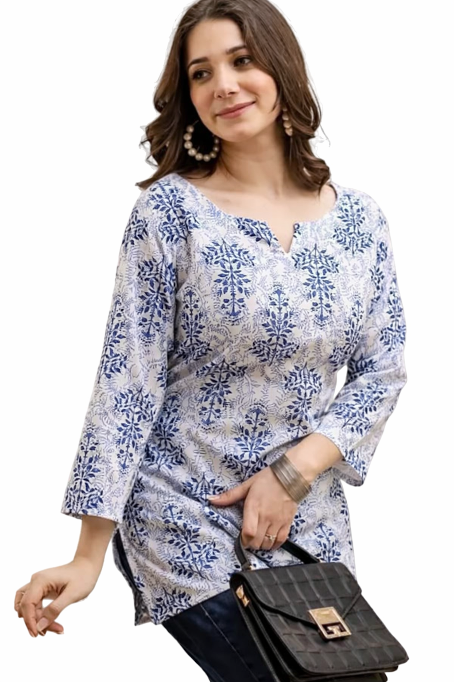 Smart Casual Kurti Top