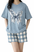 Butterfly Print T-Shirt