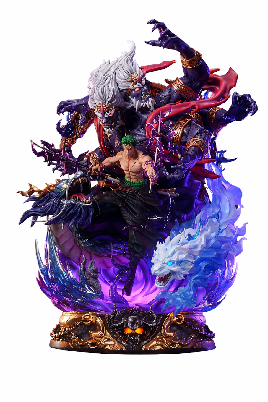 One Piece: Zoro Enma Dragon Statue