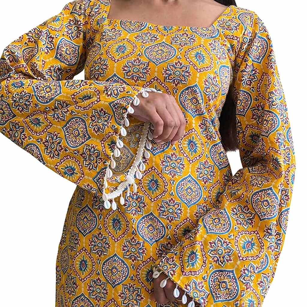 Fancy Ethnic Short Top