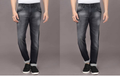 Men Slim Mid Rise Jeans pack of 2 DARK GREY 28