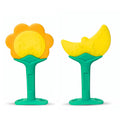 Sun Moon Silicone Baby Teether