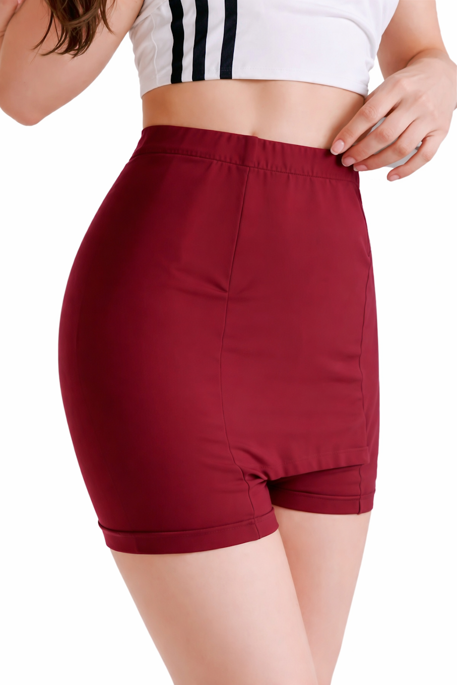 Women Athleisure Shorts Modern Style