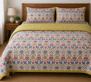 Washable Cotton Bedsheet with Smooth Finish