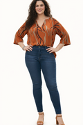 Elegant Printed Women Top
