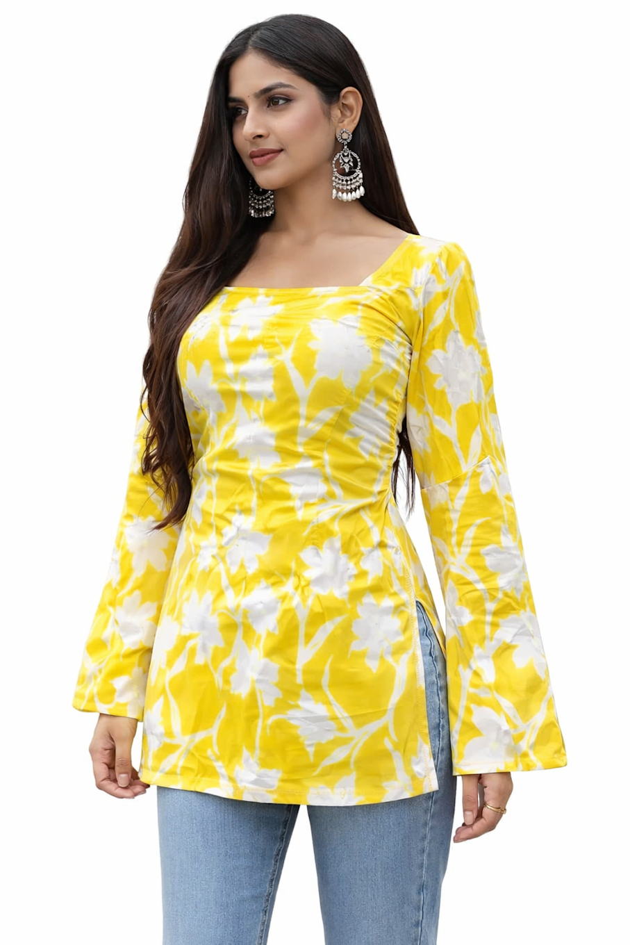 Women Kurti Trendy Printed Style