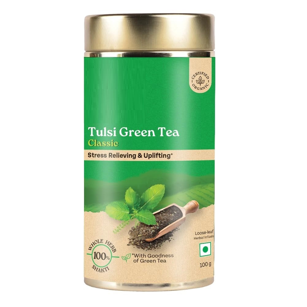 Tulsi Green Tea Classic Loose 100g