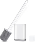 Silicone Toilet Brush with Wall Mount