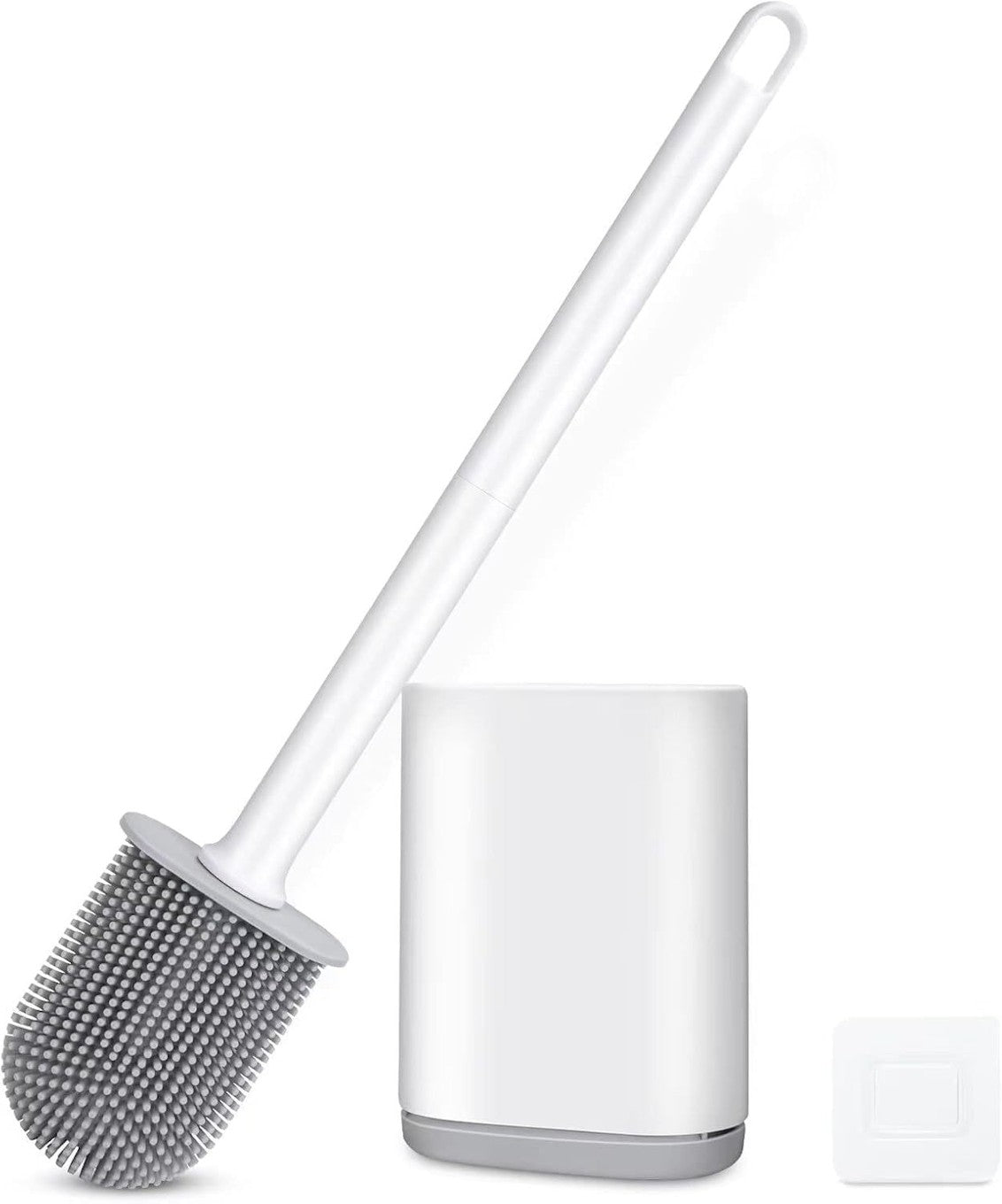 Silicone Toilet Brush with Wall Mount