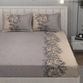 Cotton Feel King Bedsheet Coffee Set