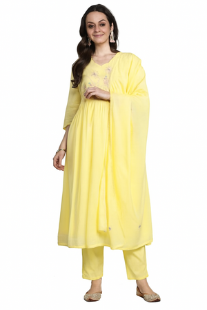 Party Wear Kurta Set with Dupatta