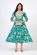 Women’s Printed Kurta Pant Set Ethnic Wear