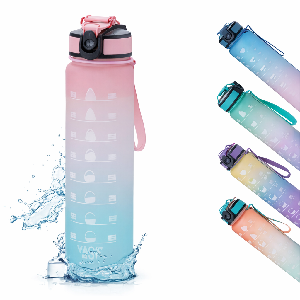 Gradient Leakproof Sports Water Bottle