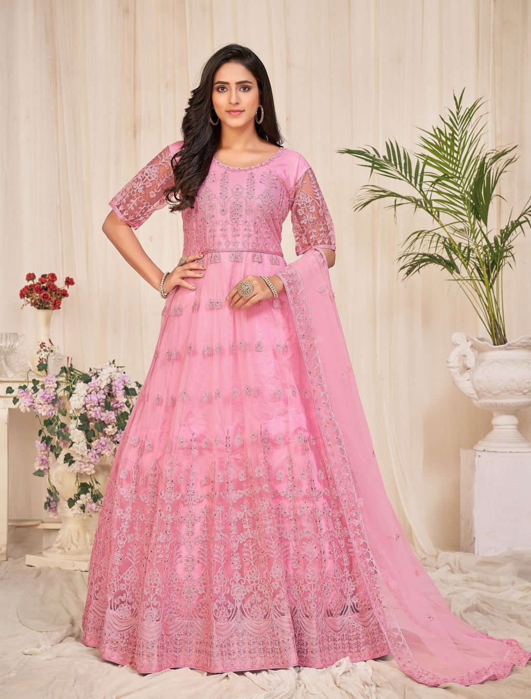 Women Ethnic Flared Anarkali Suit