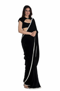 Modern Ethnic Saree with Stylish Appeal