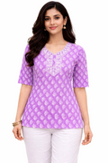 Stylish Round Neck Kurti