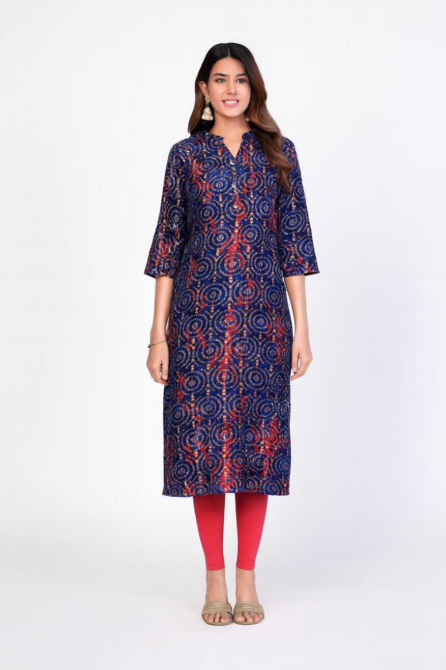 Printed Kurti Set for Women Ethnic Wear