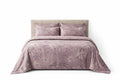 Soft Floral Mauve Bedding Set