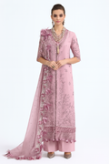 Women Traditional Embroidery Kurta Set-Pink (Size-3XL) | D357