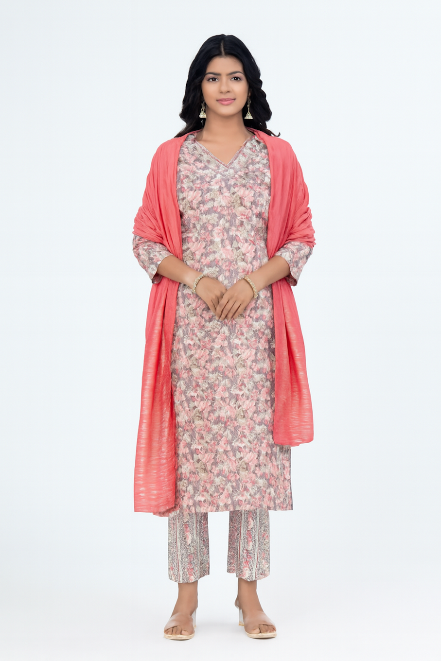 Women Kurti Set with Beautiful Printed Design