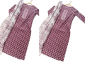 Women Printed Kurta Pant & Dupatta Set Color Multicolor Pack Of 2 Size
