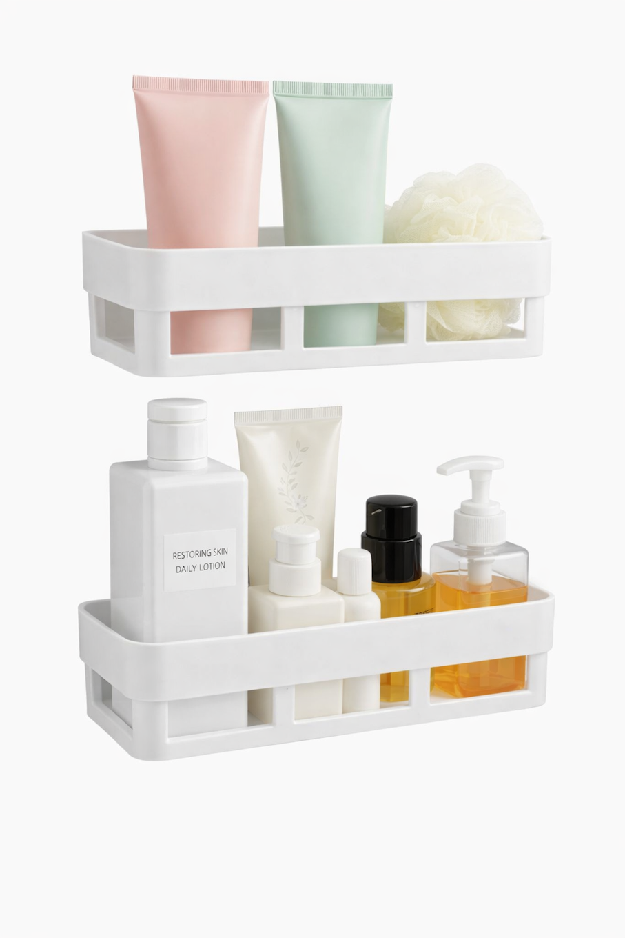 Elegant Wall Shelf Rack for Bedroom Decor