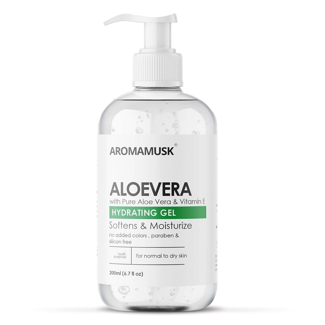 Aloe Vera Gel For Face, with Pure Aloe Vera &amp; Vitamin E for Skin and