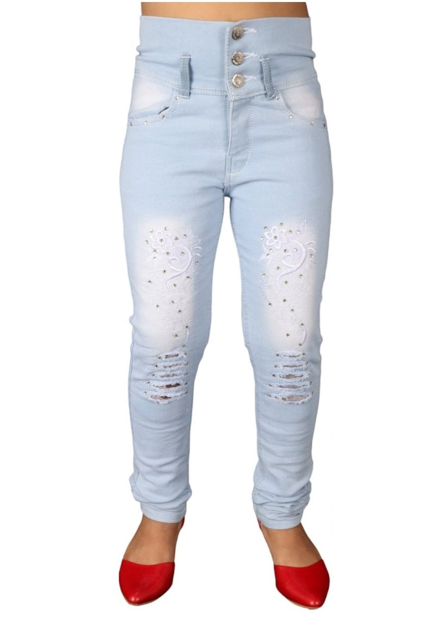Denim Slim Fit Jeans for Boys  (Size-34) (Color-BLUE)