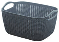 Multipurpose Plastic Storage Basket with Handles