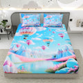 7D Kids Printed Fitted Bedsheet Set