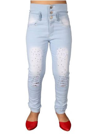 Denim Slim Fit Jeans for Boys  (Size-30) (Color-BLUE)