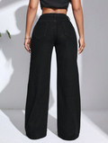 Women High Rise Denim Jeans(Size30)(Colorblack)