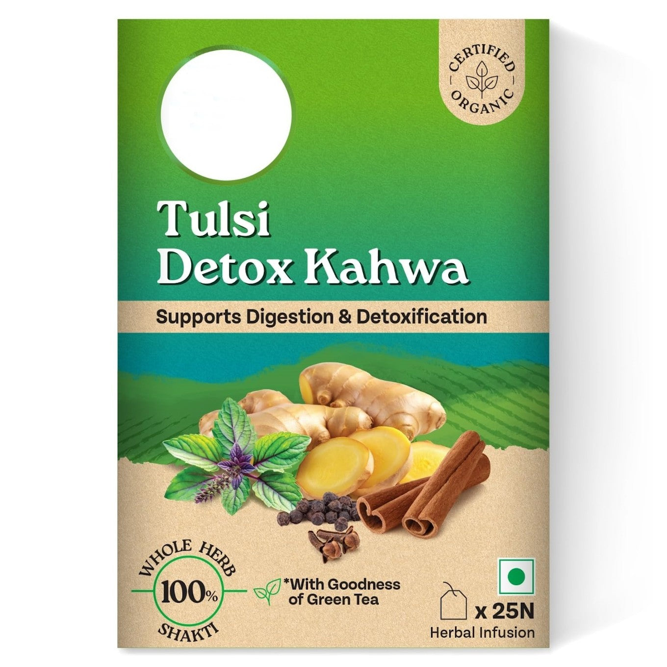 Tulsi Detox Kahwa Tea 25 Bags