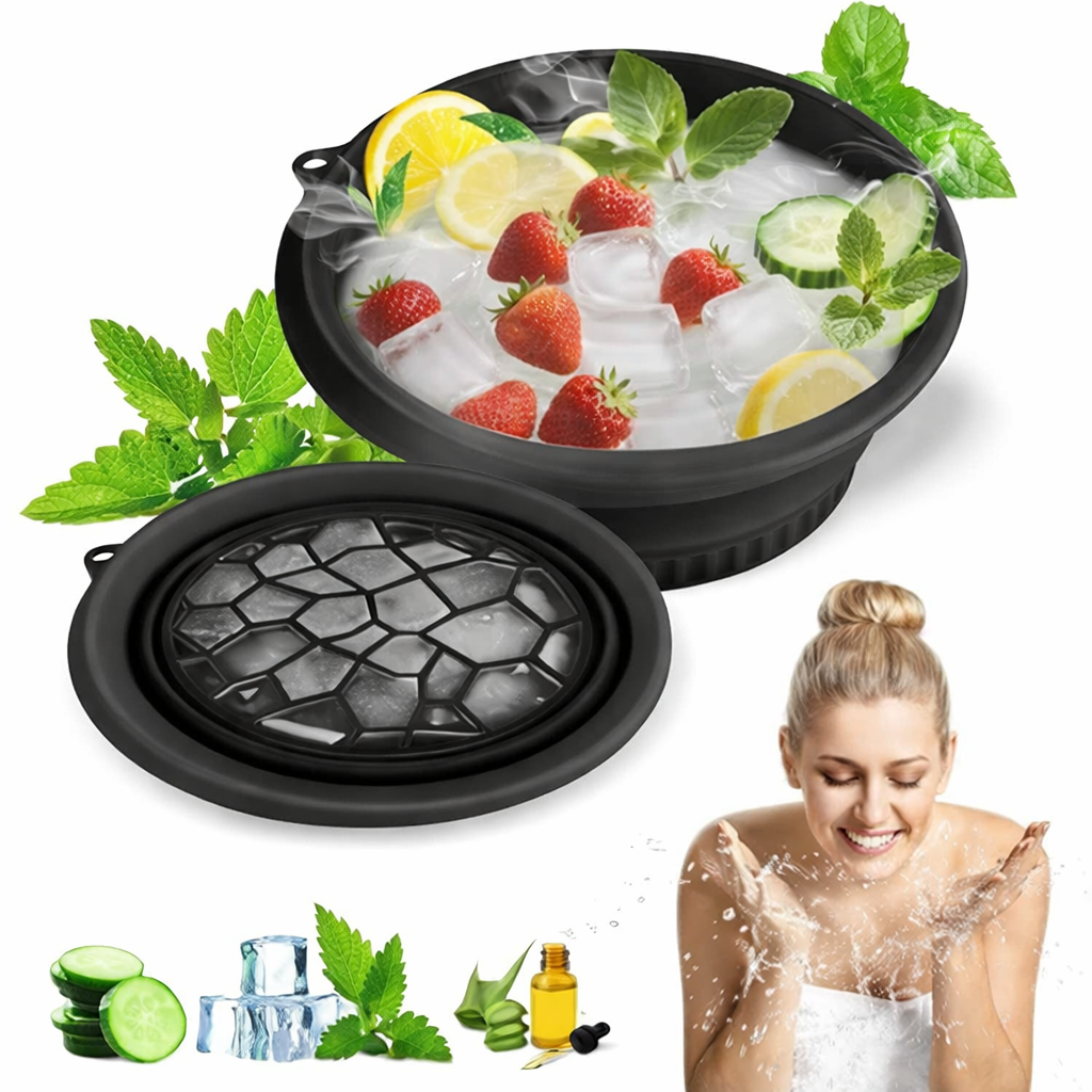Silicone Ice Facial Bowl for Cold Therapy