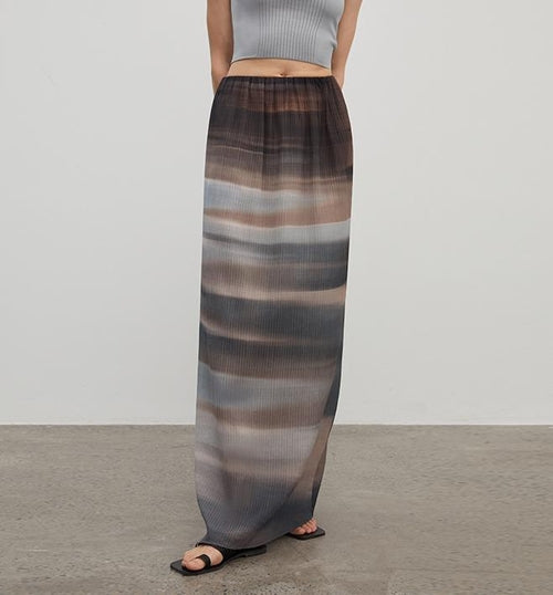 Heavy High-density Silk Luxury High-end Skirt for Women"Above the