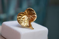 Forest Leaf Ring - 14k Gold-Plated Brass, Adjustable Plant Jewelry