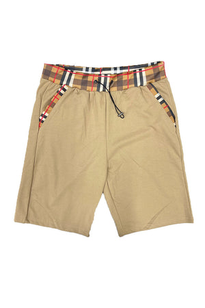 Checkered Detail Shorts EMS4102